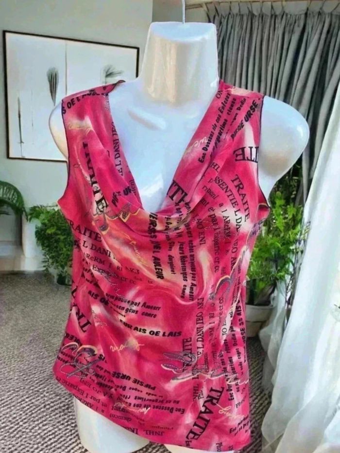 T shirt sans manche 🌹4 (42/44 )🌹
