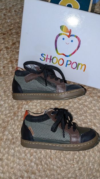 Chaussures cuir shoo pom neuves - 25