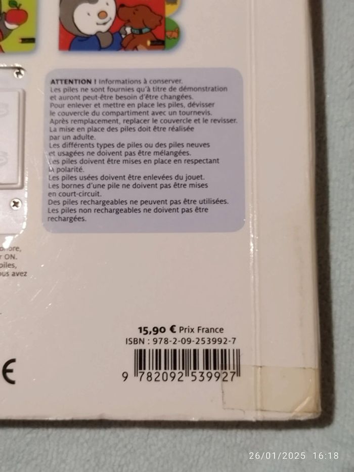 Livre musical T'choupi - photo numéro 14