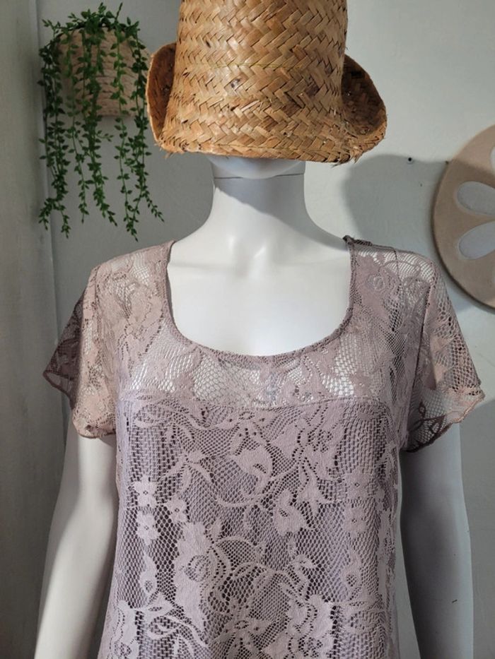 Robe dentelles