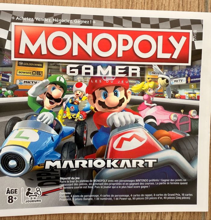 Monopoly Gamer Mario Kart - photo numéro 6