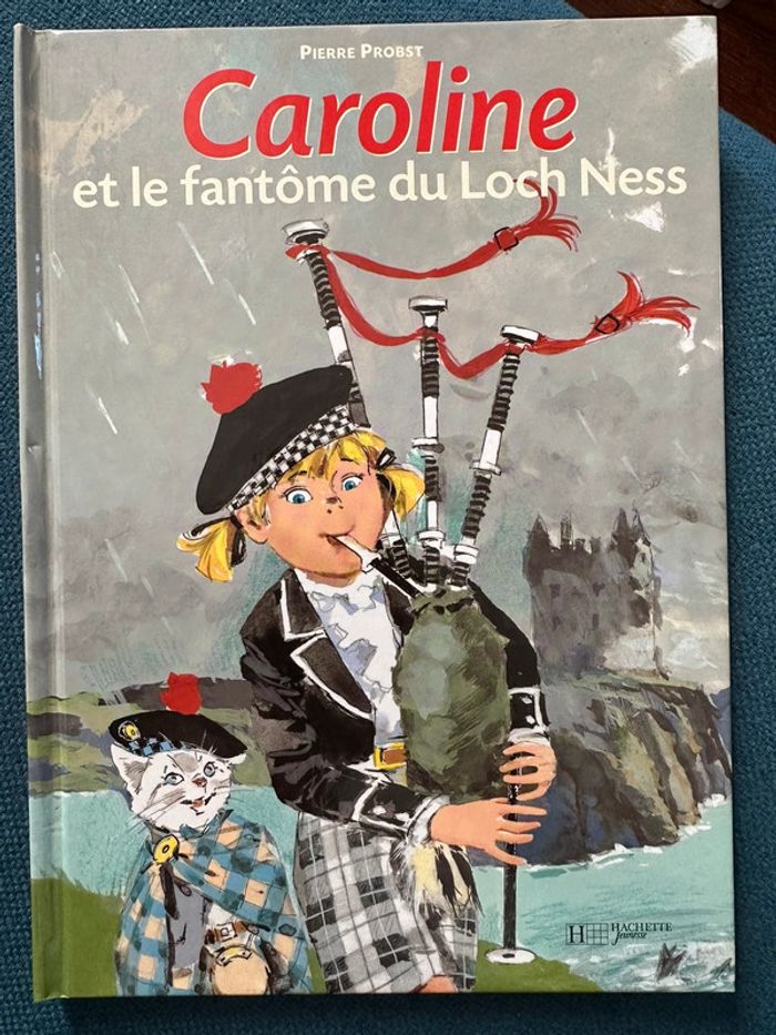 Caroline et le monstre fantôme loch Ness Ecosse livre album bd Pierre Probst