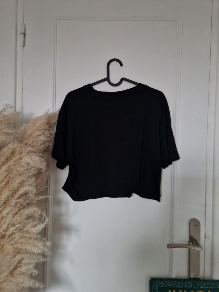 Crop top noir - photo numéro 3