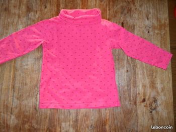Sous pull col roulé fille, H&M, 3 ans
