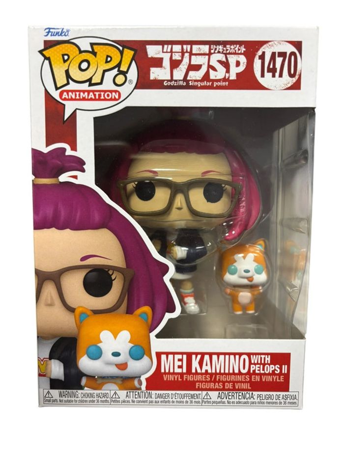 Figurine Funko Pop Godzilla Singular Point Mei Kemino With Pelops II 1470 neuf