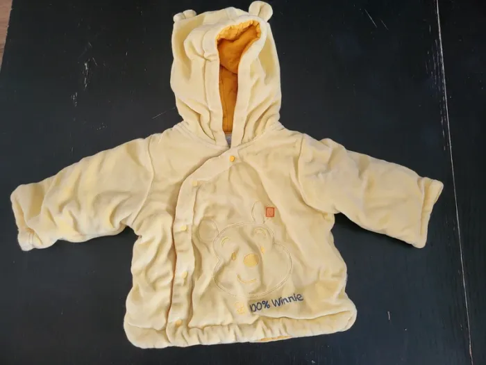 Manteau chaud Winnie l'ourson 9-12 mois