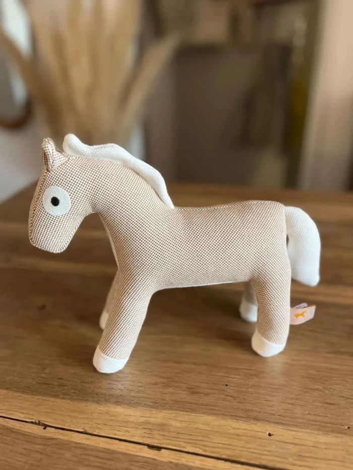 Peluche cheval Epopée Hermès
