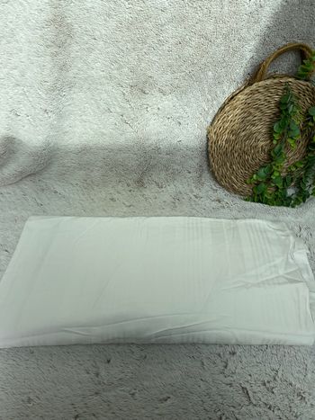 Housse de couette blanche rayure contrastée - La redoute 