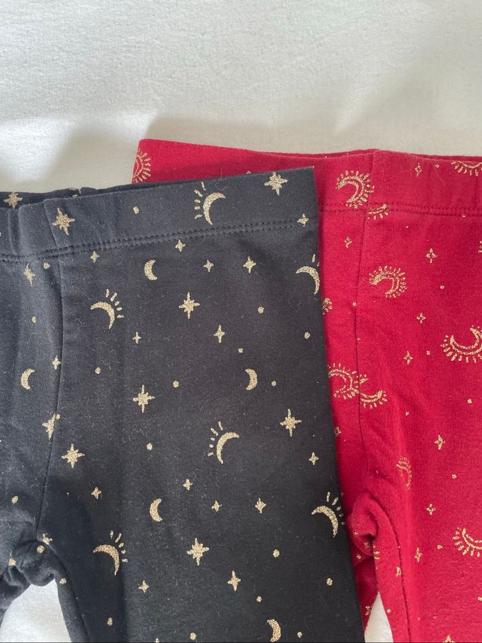 Lot de 2 leggings 3 ans - photo numéro 2