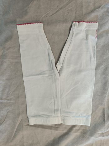 Legging blanc 6 mois