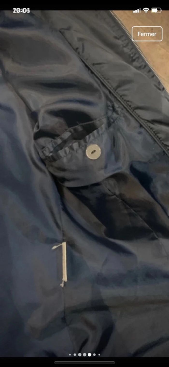 Veste matelassée bleue nuit - photo numéro 8