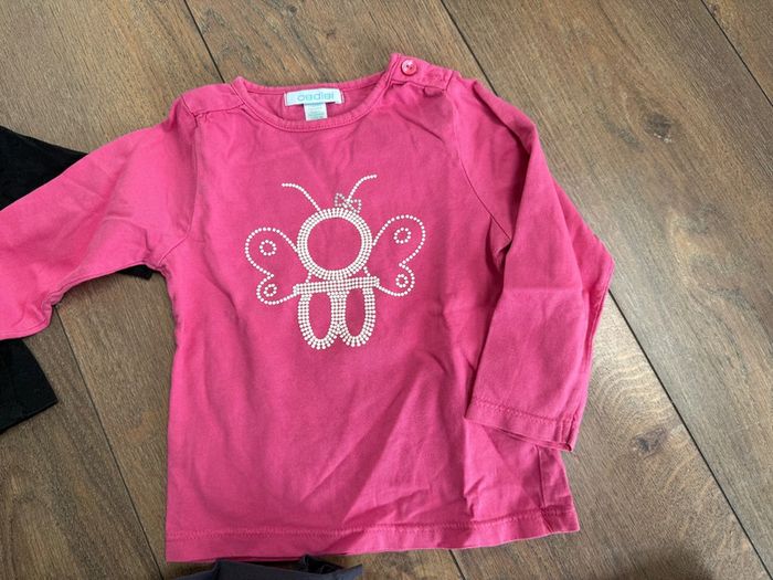 Lot tee shirt ML 18mois - photo numéro 3