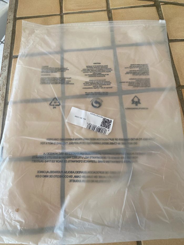 protège pluie pour poussette universelle transparente en plastique neuve - n60j - photo numéro 6