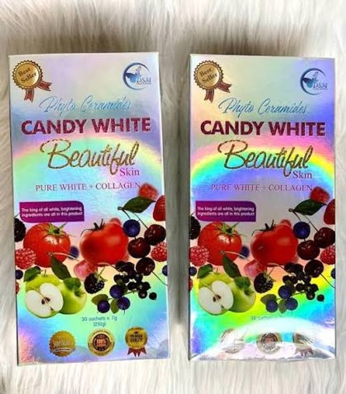 2 BOITES DE CANDY WHITE