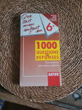 Que c est mon enfant en 6e.