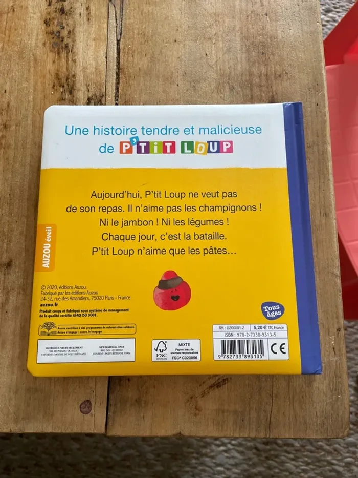 P’tit loup n’aime que les pâtes - photo numéro 2