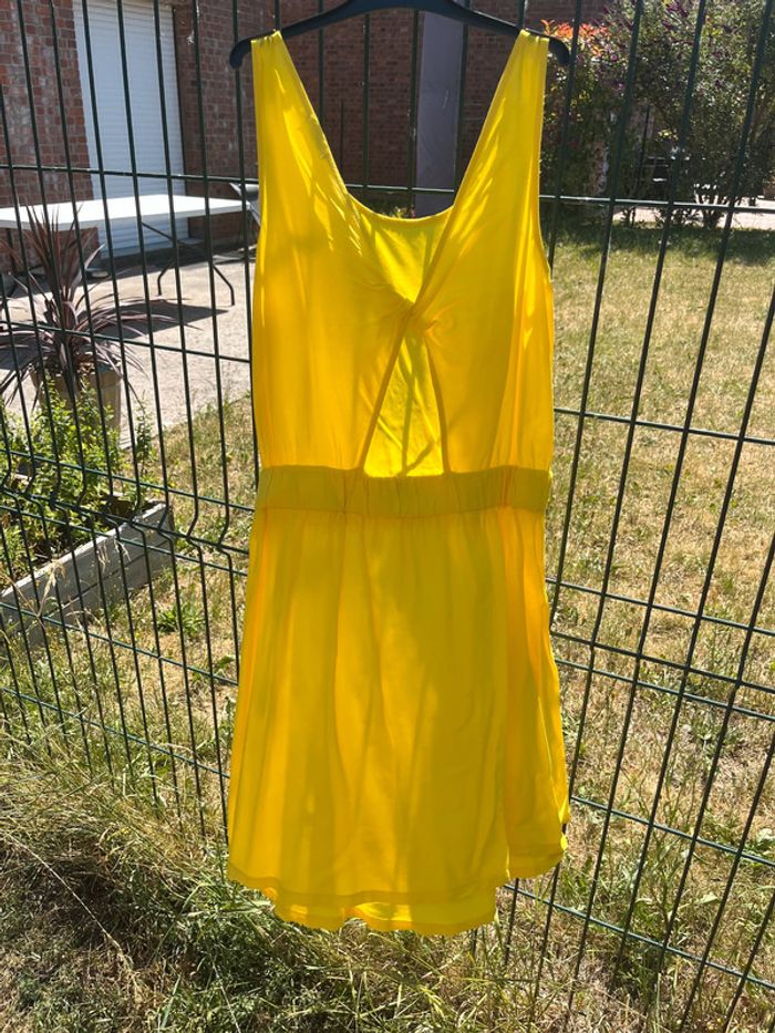 Robe dos nu Gémo 12 ans jaune - photo numéro 5