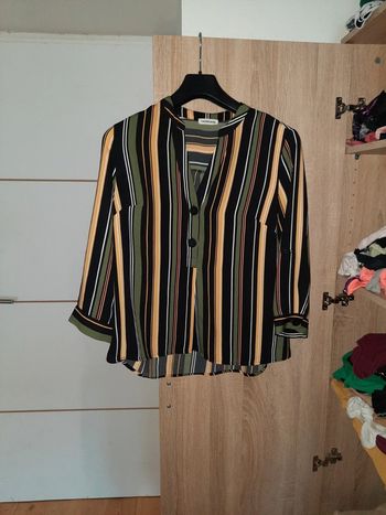 Chemisier à rayures