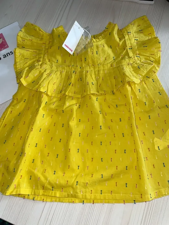 Blouse catimini 6 ans neuve - photo numéro 5