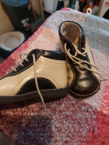 Chaussures bébé 21 cuir