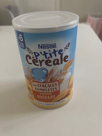 Céréales nestle saveur biscuit