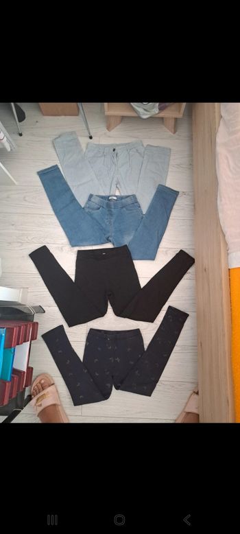 Lot 4 pantalons