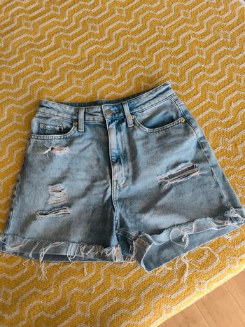 Short en jean clair H&M