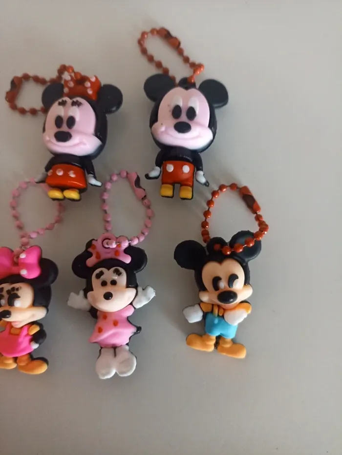 Lot 5 portes clé Mickey mouse - photo numéro 3
