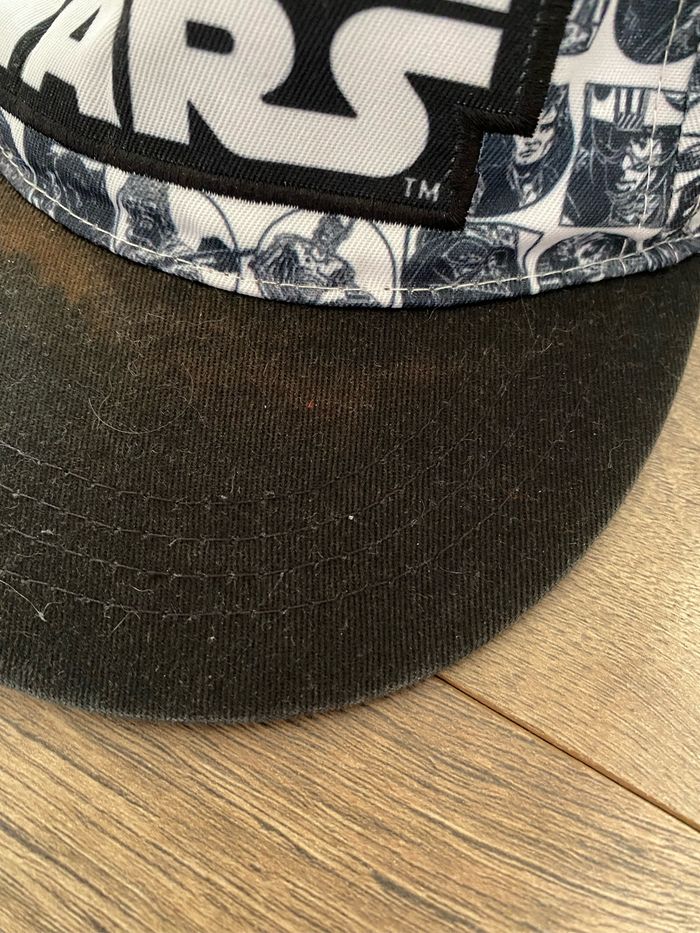 Casquette noir et blanc star wars T54 - photo numéro 2
