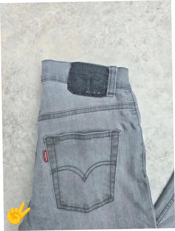 Jean Levi's 512 W24|FR34 coupe droite gris Femme-Women - photo numéro 2