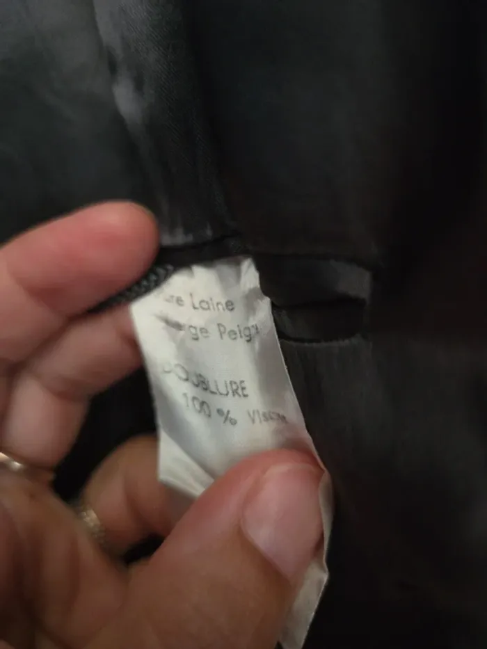 Manteau hiver habillé pour homme très belle qualité taille 42-44 - photo numéro 10