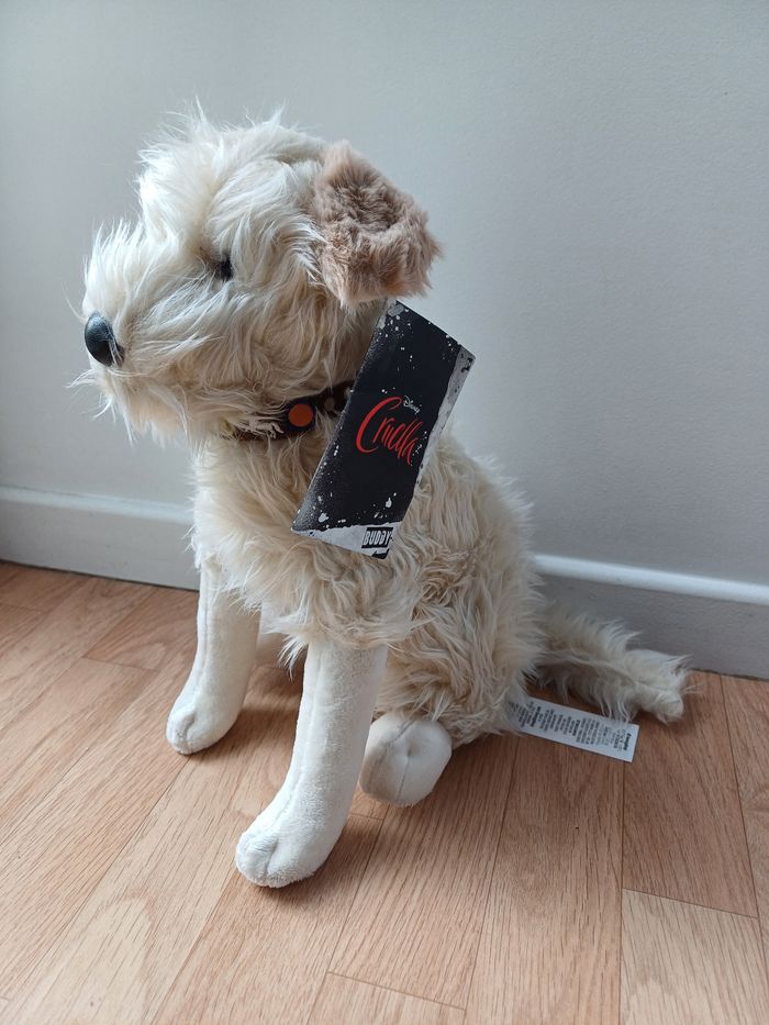 Peluche chien Buddy Cruella