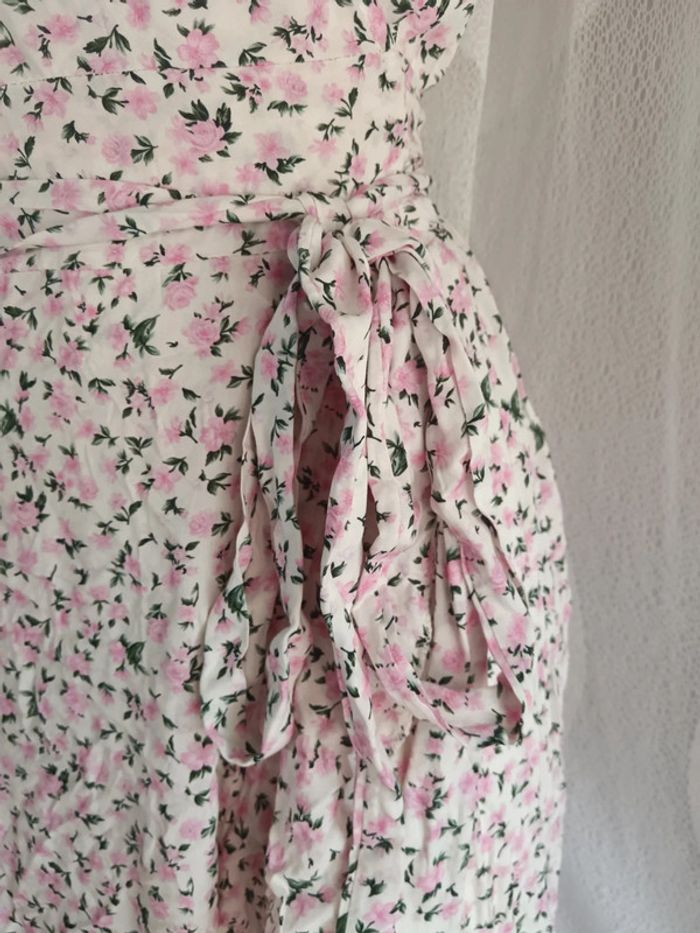 Americandreams | Robe fleurie portefeuille | t. L - photo numéro 7