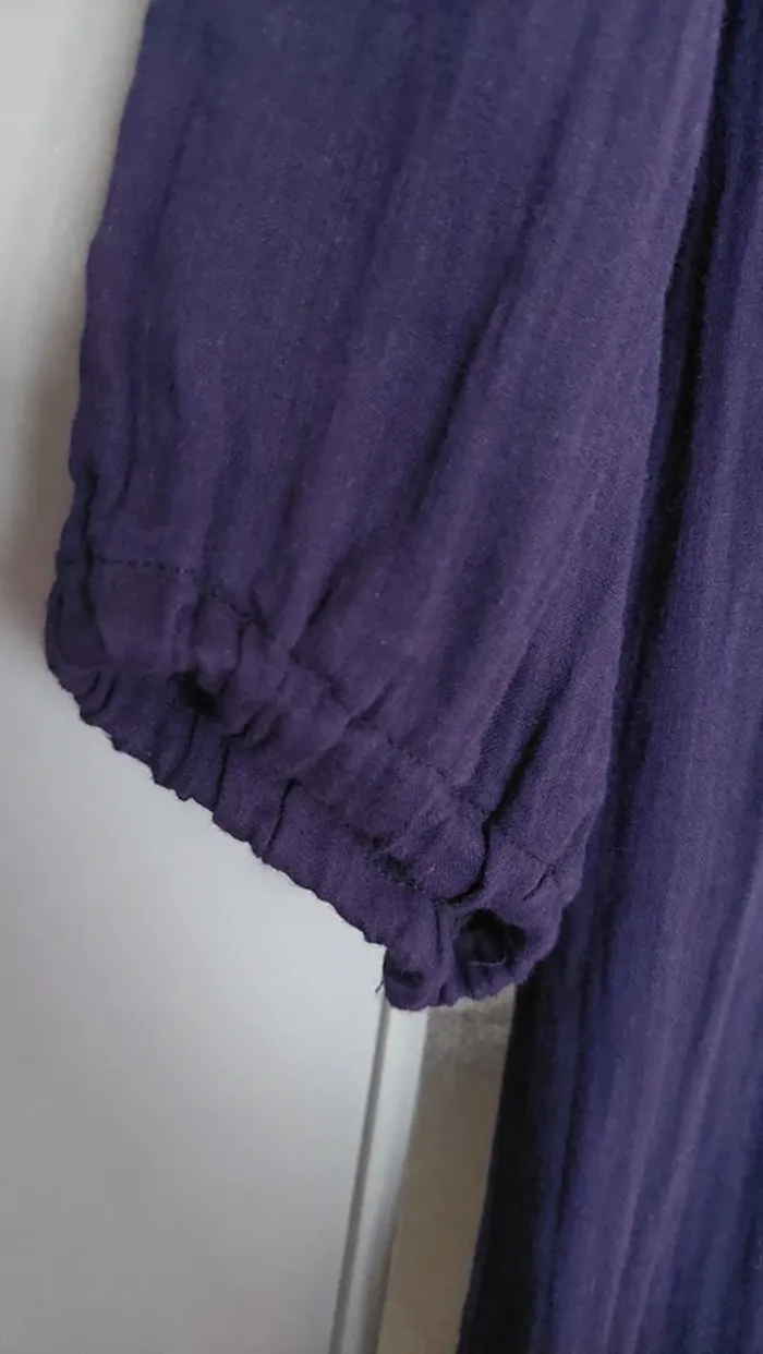 Robe violette longue Fait-Maison - photo numéro 3