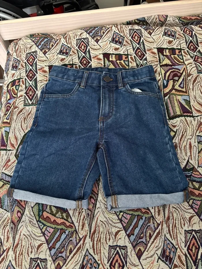 Short en jeans