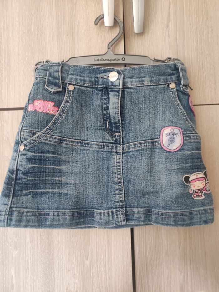 Jupe jean manga 5 ans Pucca