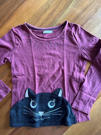 Teeshirt 10 ans fille manches longues verbaudet