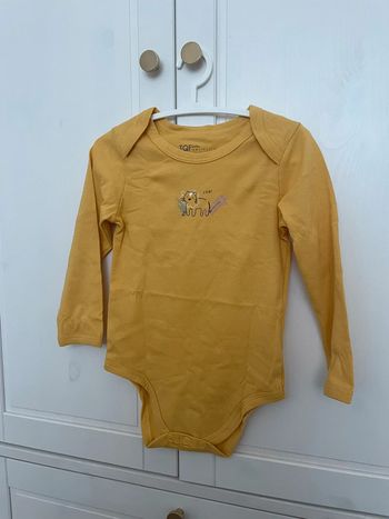 Body neuf 18 mois jaune
