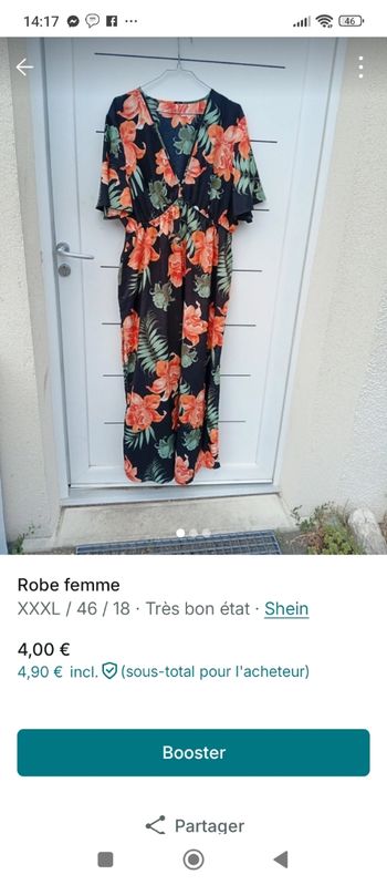 Robe longue femme