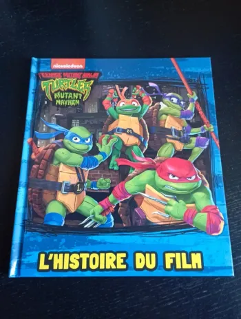 Livre tortue ninja