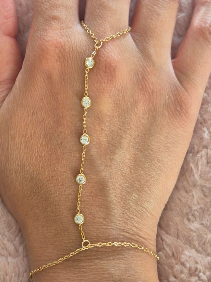Bracelet de main magnifique en acier - photo numéro 3