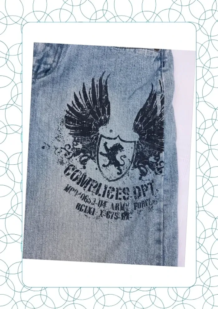 Short en jean 12 ans Complices Eagle - photo numéro 2