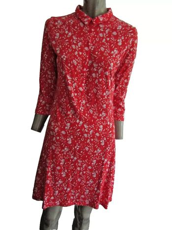 robe mi saison en maille 50%coton 50%modal marque burton taille indiqué M = 38/40