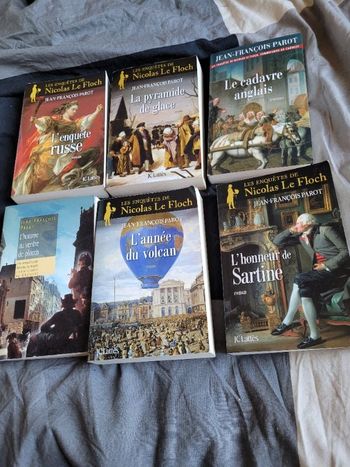 Romans de Jean François Parot