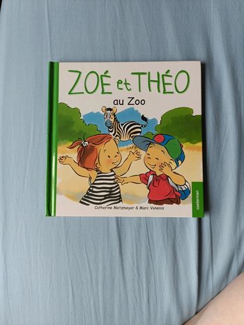 Zoé et Théo au zoo