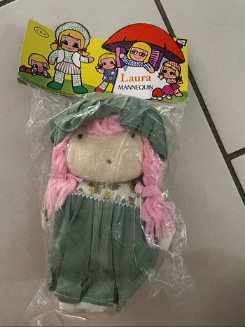 Poupée chiffon vintage laura mannequin