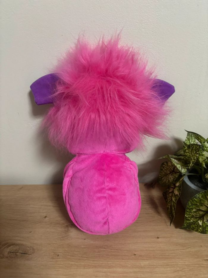 Peluche vintage popples bubbles rose 30 cm année 2015 - photo numéro 5