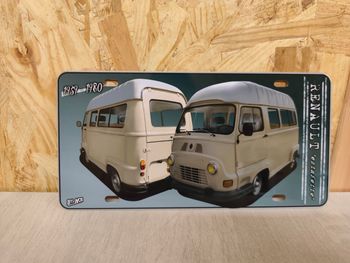 Plaque décorative Renault Estafette