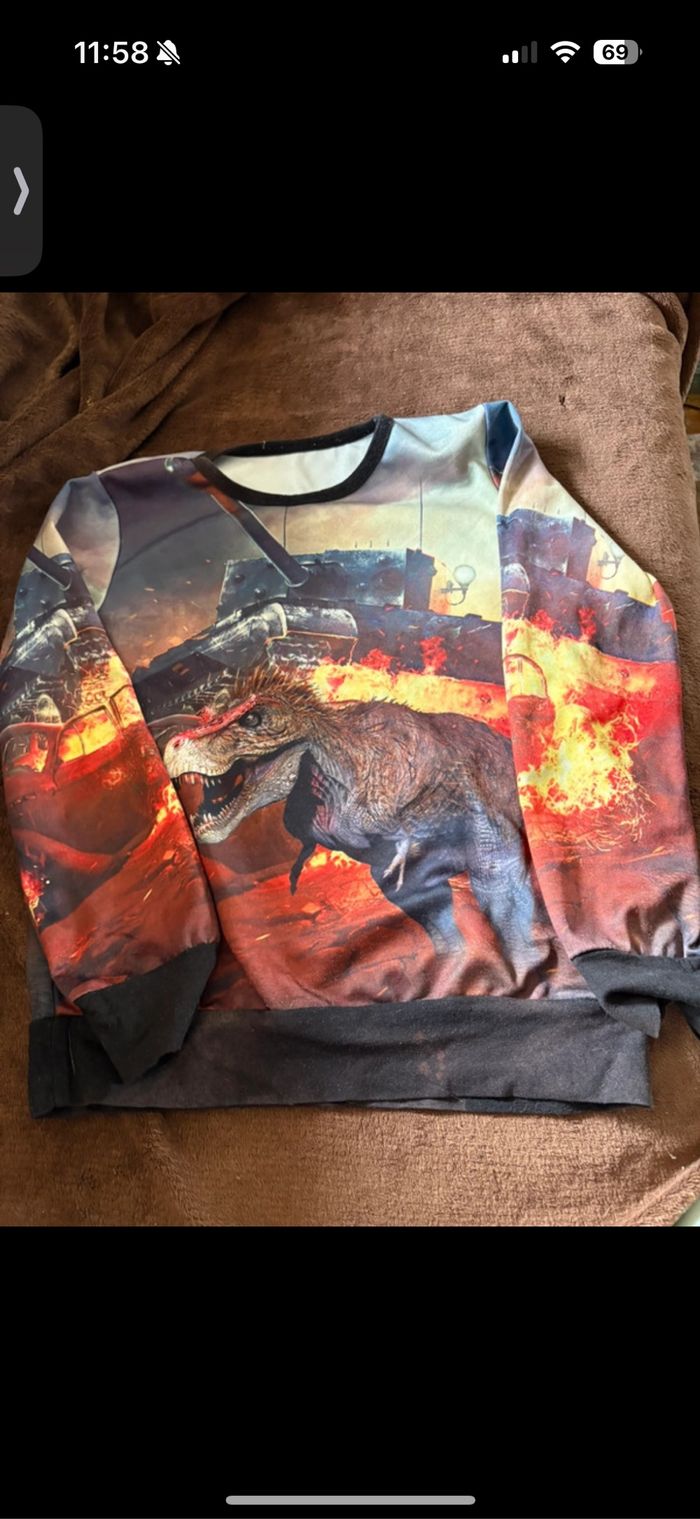 Pull dinosaure - photo numéro 2