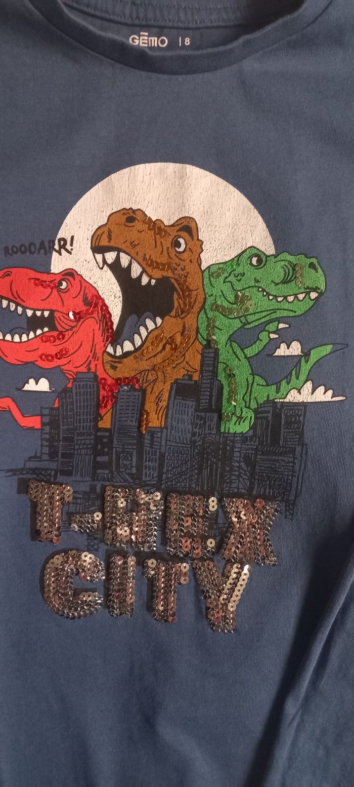 Tee shirt Gemo 8 ans - photo numéro 2